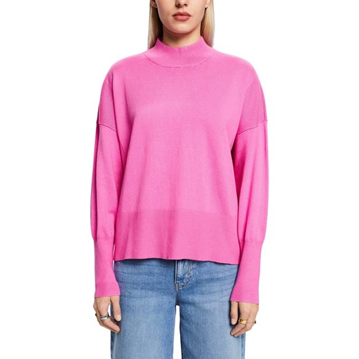Sweter damski różowy Esprit 