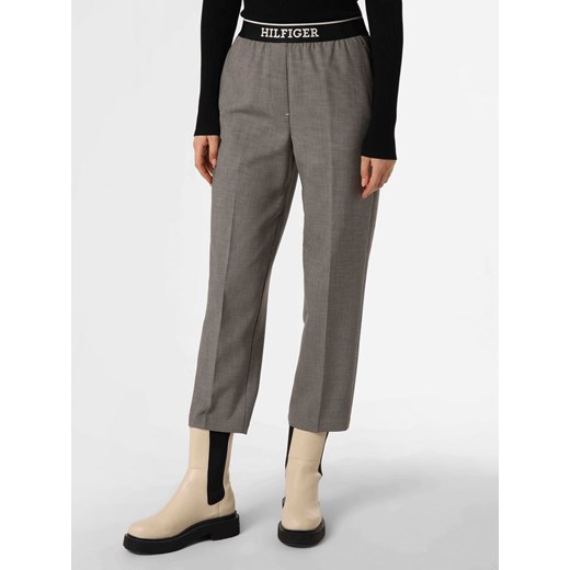Tommy Hilfiger Spodnie Kobiety czarny w kratkę ze sklepu vangraaf w kategorii Spodnie damskie - zdjęcie 166447534