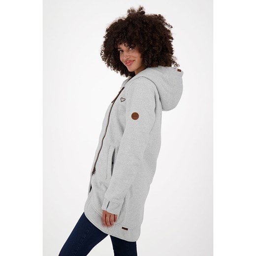 alife and kickin Płaszcz przejściowy w kolorze jasnoszarym Alife And Kickin L Limango Polska wyprzedaż