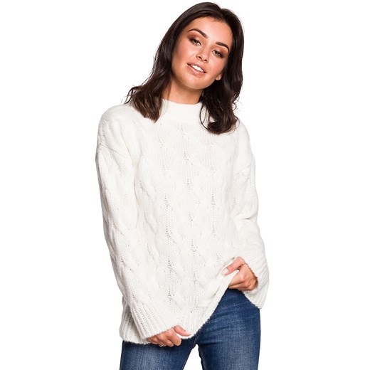 Be Wear Sweter w kolorze kremowym ze sklepu Limango Polska w kategorii Swetry damskie - zdjęcie 166452014