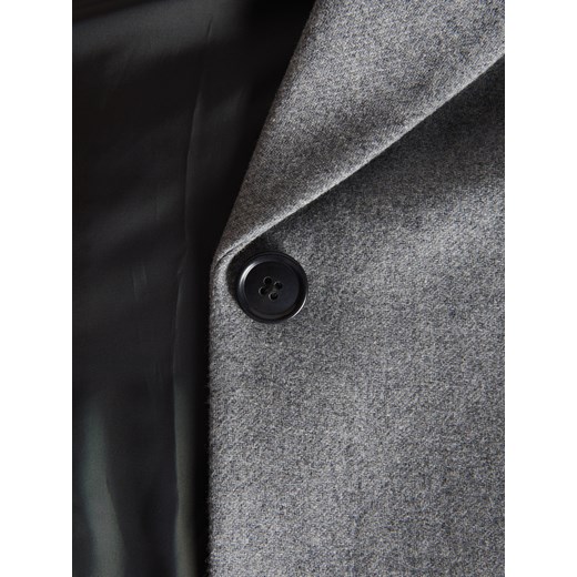 Reserved - Wełniany płaszcz - jasnoszary Reserved M Reserved