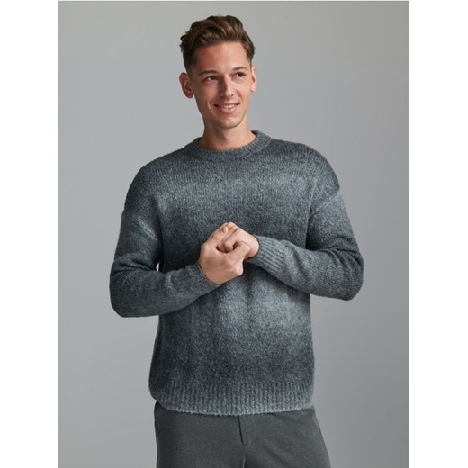 Sinsay - Sweter - szary ze sklepu Sinsay w kategorii Swetry męskie - zdjęcie 166455002