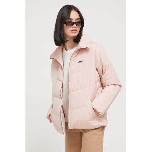 Vans kurtka damska kolor różowy zimowa Vans M ANSWEAR.com