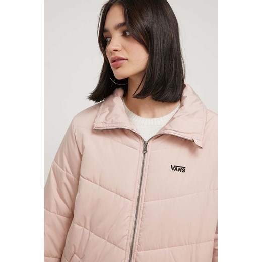 Vans kurtka damska kolor różowy zimowa Vans XS ANSWEAR.com