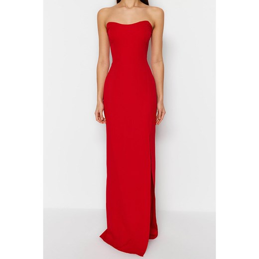 trendyol Sukienka w kolorze czerwonym Trendyol 34 okazja Limango Polska