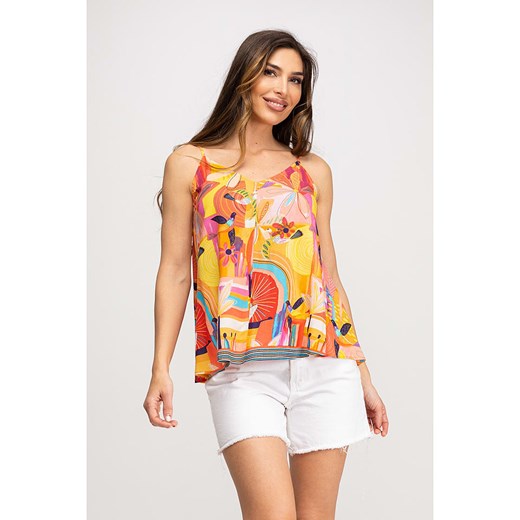 Peace &amp; Love Top ze wzorem ze sklepu Limango Polska w kategorii Bluzki damskie - zdjęcie 166465193