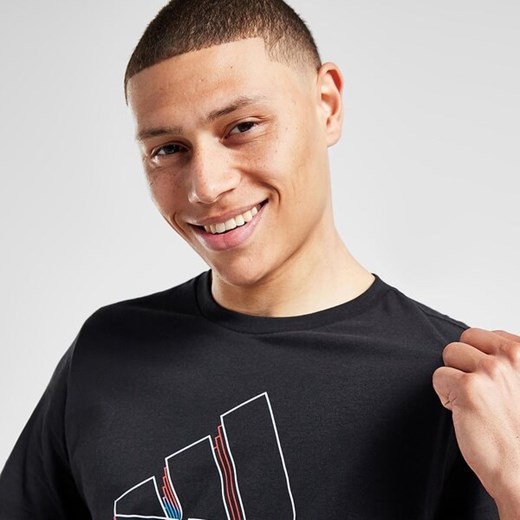 ADIDAS T-SHIRT BOS FADE T ze sklepu JD Sports  w kategorii T-shirty męskie - zdjęcie 166467870