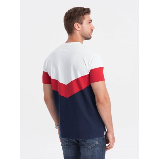 T-shirt męski Ombre młodzieżowy