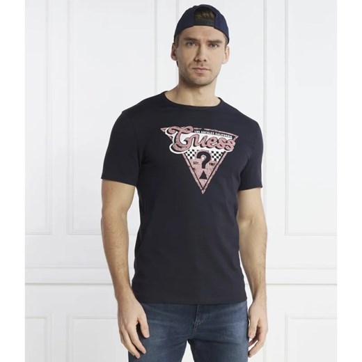 GUESS T-shirt | Regular Fit ze sklepu Gomez Fashion Store w kategorii T-shirty męskie - zdjęcie 166481361