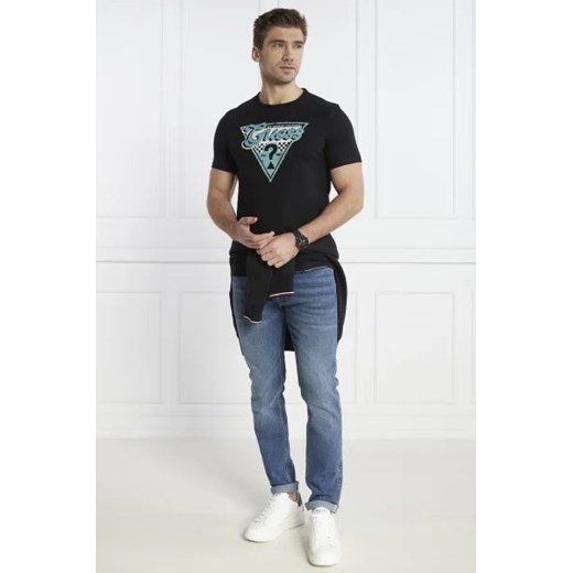 T-shirt męski Guess z krótkimi rękawami