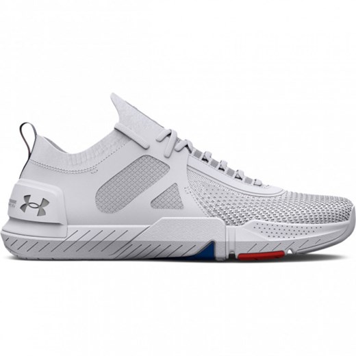 Buty treningowe crossfit uniseks UNDER ARMOUR UA TriBase Reign 4 Pro WIT - białe Under Armour 42,5 wyprzedaż Sportstylestory.com