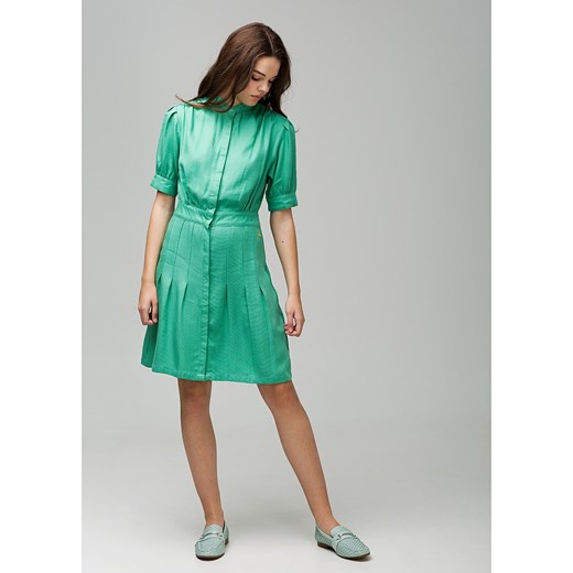 4funkyflavours Sukienka &quot;Crush&quot; w kolorze zielonym ze sklepu Limango Polska w kategorii Sukienki - zdjęcie 166488584