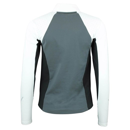 Bluzka damska Peak Mountain z golfem wielokolorowa z długimi rękawami 