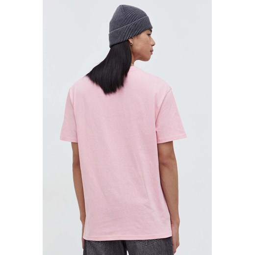 T-shirt męski Tommy Jeans różowy 