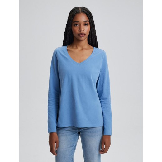 Bluzka QUEENS Niebieski XS ze sklepu Diverse w kategorii Bluzki damskie - zdjęcie 166495103