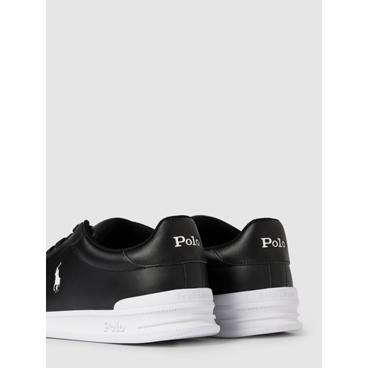 Sneakersy skórzane z detalem z logo Polo Ralph Lauren 46 Peek&Cloppenburg 