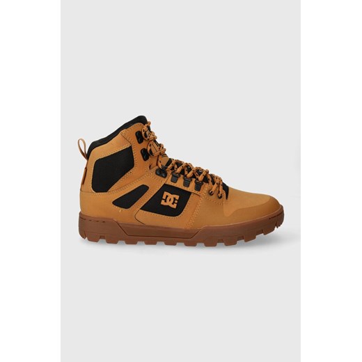 DC sneakersy kolor brązowy ze sklepu ANSWEAR.com w kategorii Buty zimowe męskie - zdjęcie 166504253