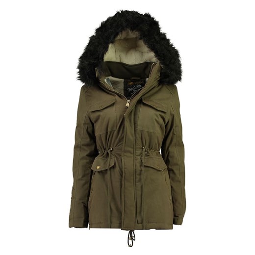 Geographical Norway Parka &quot;Celeste&quot; w kolorze oliwkowym ze sklepu Limango Polska w kategorii Kurtki damskie - zdjęcie 166505772
