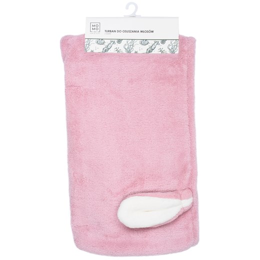Turban kąpielowy MOMO WAY różowy królik ręcznik ze sklepu Sklep SOXO w kategorii Ręczniki - zdjęcie 166506294