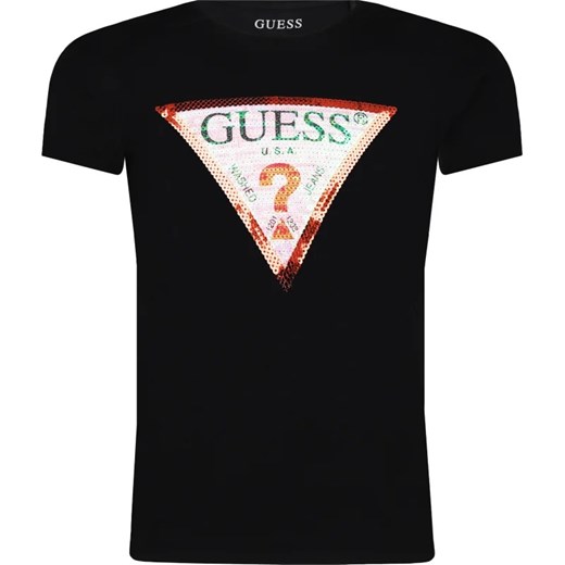 Guess T-shirt | Regular Fit ze sklepu Gomez Fashion Store w kategorii Bluzki dziewczęce - zdjęcie 166514344