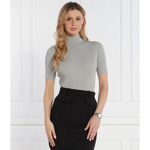 Szara bluzka damska Max Mara wiosenna