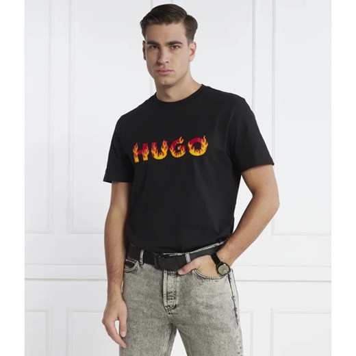 HUGO T-shirt Danda | Regular Fit XL okazja Gomez Fashion Store