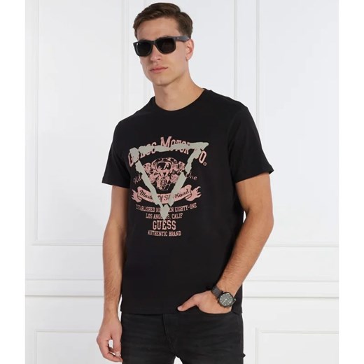 GUESS T-shirt | Regular Fit ze sklepu Gomez Fashion Store w kategorii T-shirty męskie - zdjęcie 166514364