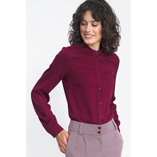 Nife Bluzka w kolorze bordowym ze sklepu Limango Polska w kategorii Koszule damskie - zdjęcie 166515792