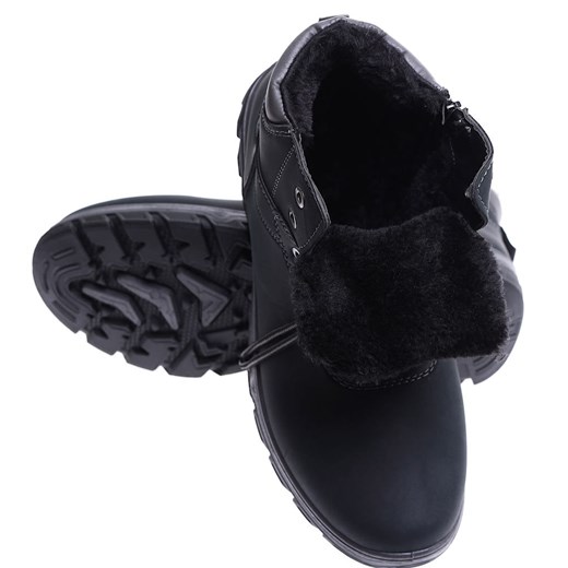 Buty trekkingowe męskie czarne