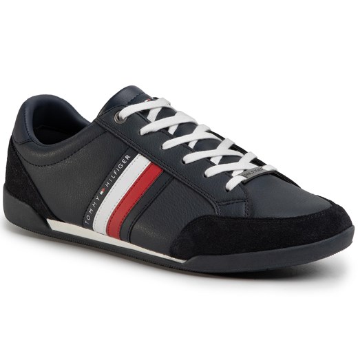 Sneakersy Tommy Hilfiger Corporate Material Mix Cupsole FM0FM02665 Desert Sky Tommy Hilfiger 44 eobuwie.pl