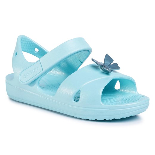 Sandały Crocs Classic Cross Strap Sandal Ps 206245 Ice Blue Crocs 29.5 eobuwie.pl