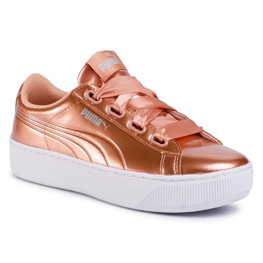 Sneakersy Puma Vikky Platform Ribbon P 366419 05 Dusty Coral/Dusty Colal Puma 38 eobuwie.pl