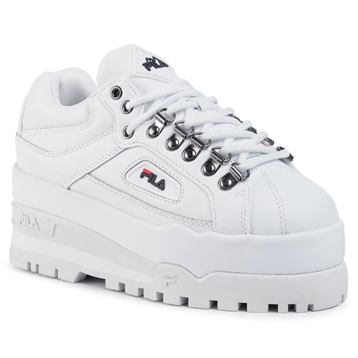Sneakersy Fila Trailblazer Wedge Wmn 5HM00524.125 White/Fila Navy/Fila Red Fila 38 eobuwie.pl