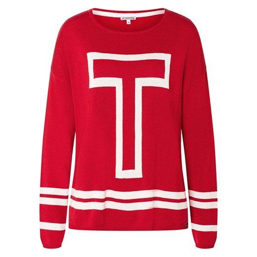 Timezone Sweter w kolorze czerwonym ze sklepu Limango Polska w kategorii Swetry damskie - zdjęcie 166533223