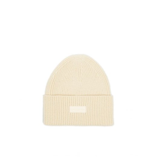 Cropp - Beżowa czapka beanie - kremowy Cropp Uniwersalny Cropp
