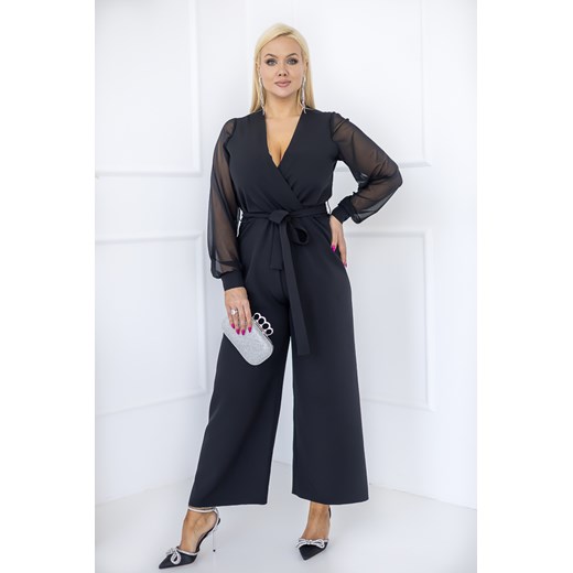 Kombinezon damski elegancki długi 
