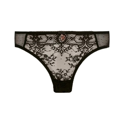 Emporio Armani Koronkowe figi brazylijskie Emporio Armani M Gomez Fashion Store wyprzedaż