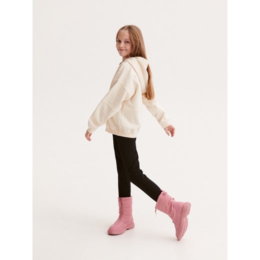 Spodnie dziewczęce Reserved bawełniane wiosenne 