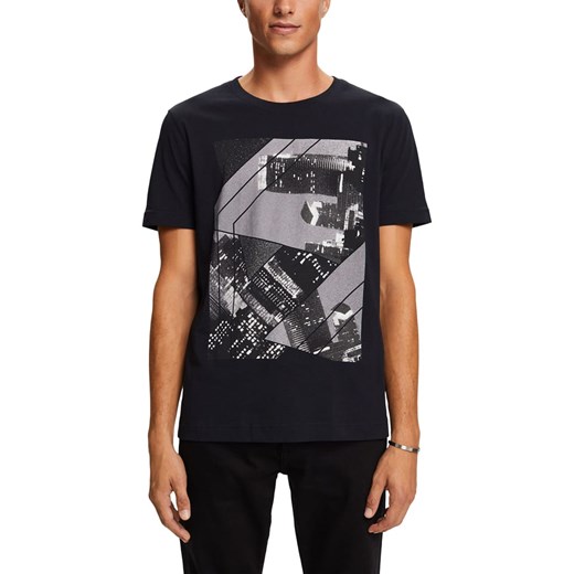 ESPRIT Koszulka w kolorze czarnym ze sklepu Limango Polska w kategorii T-shirty męskie - zdjęcie 166585463