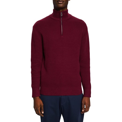 ESPRIT Sweter w kolorze bordowym ze sklepu Limango Polska w kategorii Swetry męskie - zdjęcie 166585471