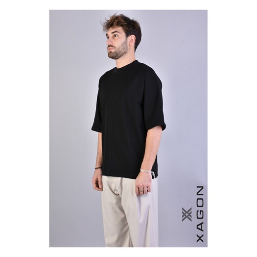Xagon Man T-shirt "Oversize" | 23082ZX97LA | Mężczyzna | Czarny Xagon L promocja ubierzsie.com