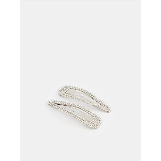 Sinsay - Spinki do włosów 2 pack - srebrny ze sklepu Sinsay w kategorii Spinki - zdjęcie 166589653