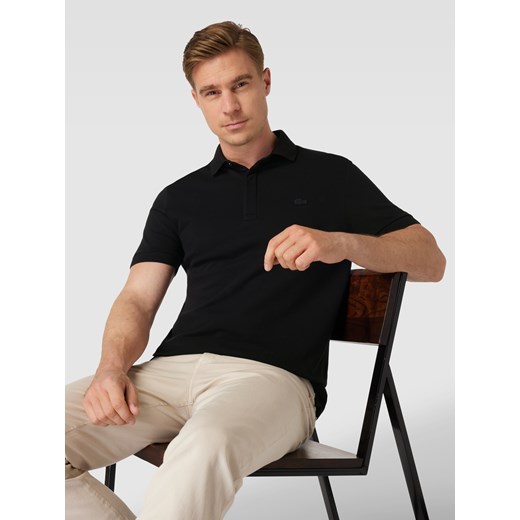 Koszula biznesowa o kroju slim fit z fakturowanym wzorem model ‘HANK’ Lacoste S Peek&Cloppenburg 