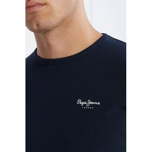 T-shirt męski Pepe Jeans z długim rękawem 