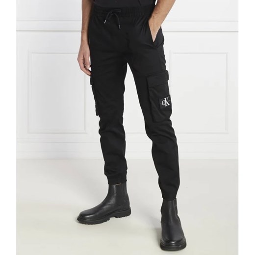 CALVIN KLEIN JEANS Spodnie cargo | Skinny fit ze sklepu Gomez Fashion Store w kategorii Spodnie męskie - zdjęcie 166592633