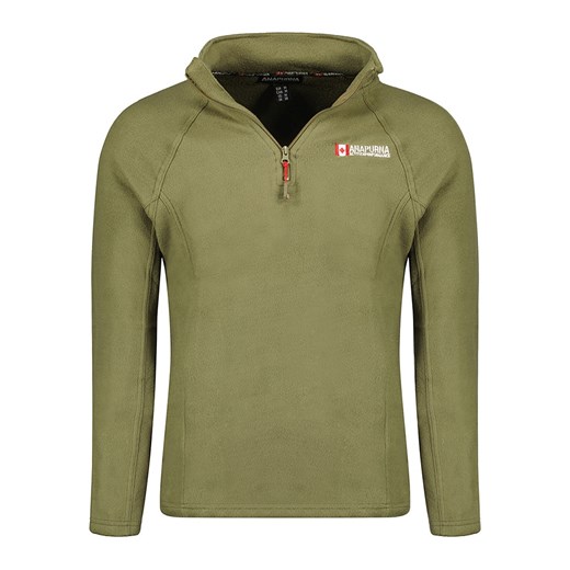 ANAPURNA Bluza polarowa &quot;Tonneau&quot; w kolorze khaki ze sklepu Limango Polska w kategorii Bluzy męskie - zdjęcie 166604173