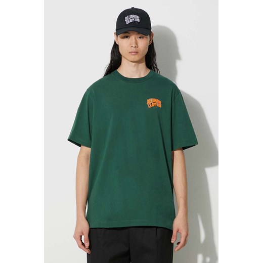 Billionaire Boys Club t-shirt bawełniany Small Arch Logo kolor zielony z nadrukiem ze sklepu PRM w kategorii T-shirty męskie - zdjęcie 166607544
