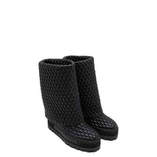 Casadei Skórzane botki na platformie Casadei 40 Gomez Fashion Store wyprzedaż