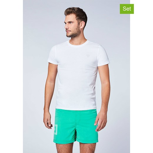 Chiemsee Koszulki (2 szt.) &quot;Slaters Peak&quot; w kolorze białym ze sklepu Limango Polska w kategorii T-shirty męskie - zdjęcie 166613714