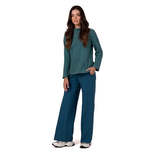 Sweter damski BeWear z okrągłym dekoltem 